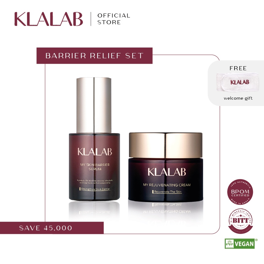 [Bundle] KLALAB Barrier Relief Set (Serum + Rejuvenating Cream)