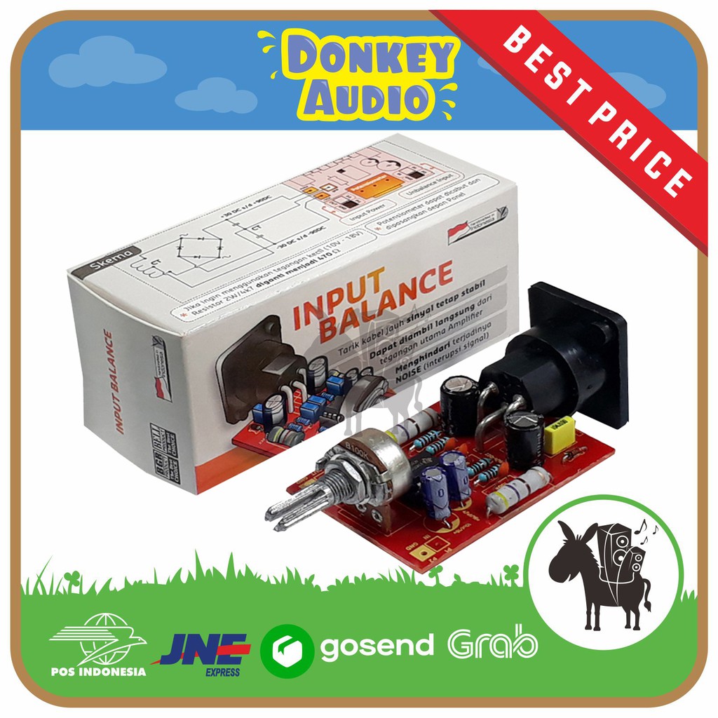Jual KIT AUDIO TONE CONTROL BALANCE INPUT / INPUT BALANCE TONE KONTROL