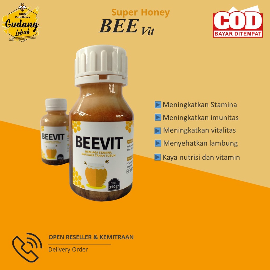 

BEEVIT | Madu Stamina dan Daya Tahan Tubuh | Madu Fit