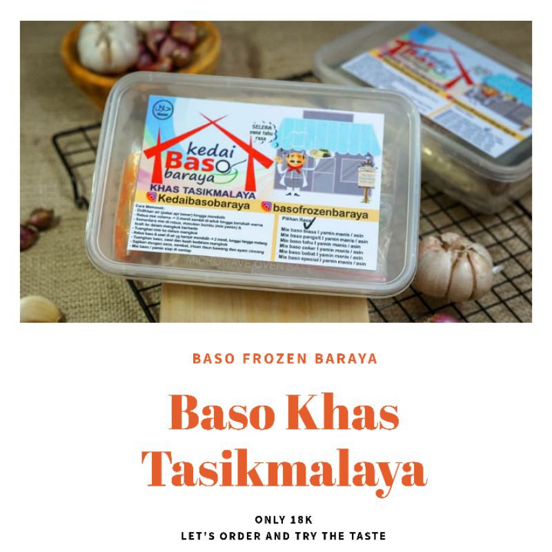 

Basofrozenbaraya mie baso tasik biasa (kuah)