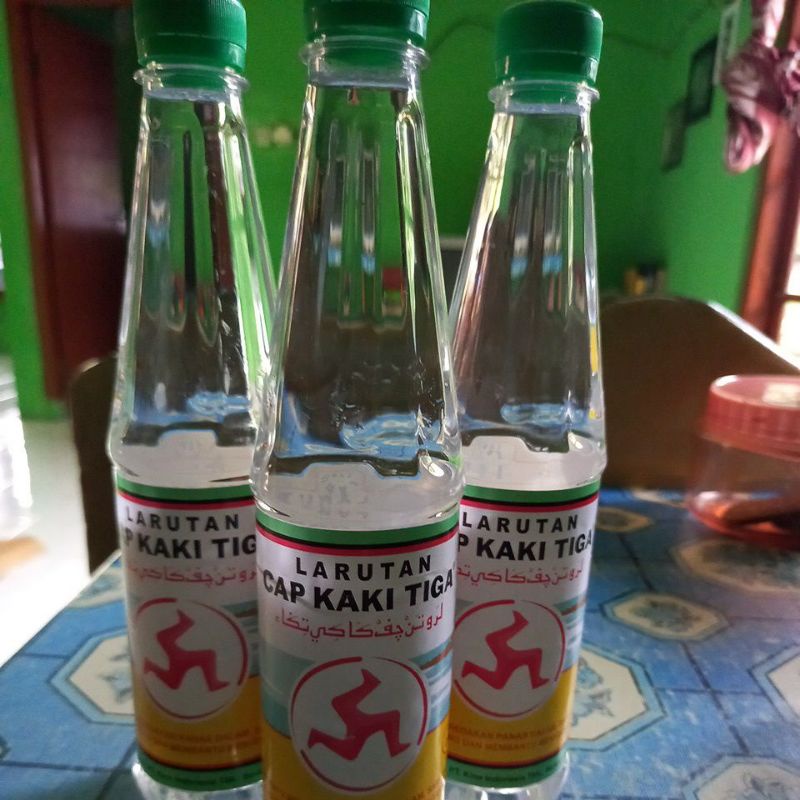 Jual Larutan Botol Cap Kaki Tiga Ml Shopee Indonesia