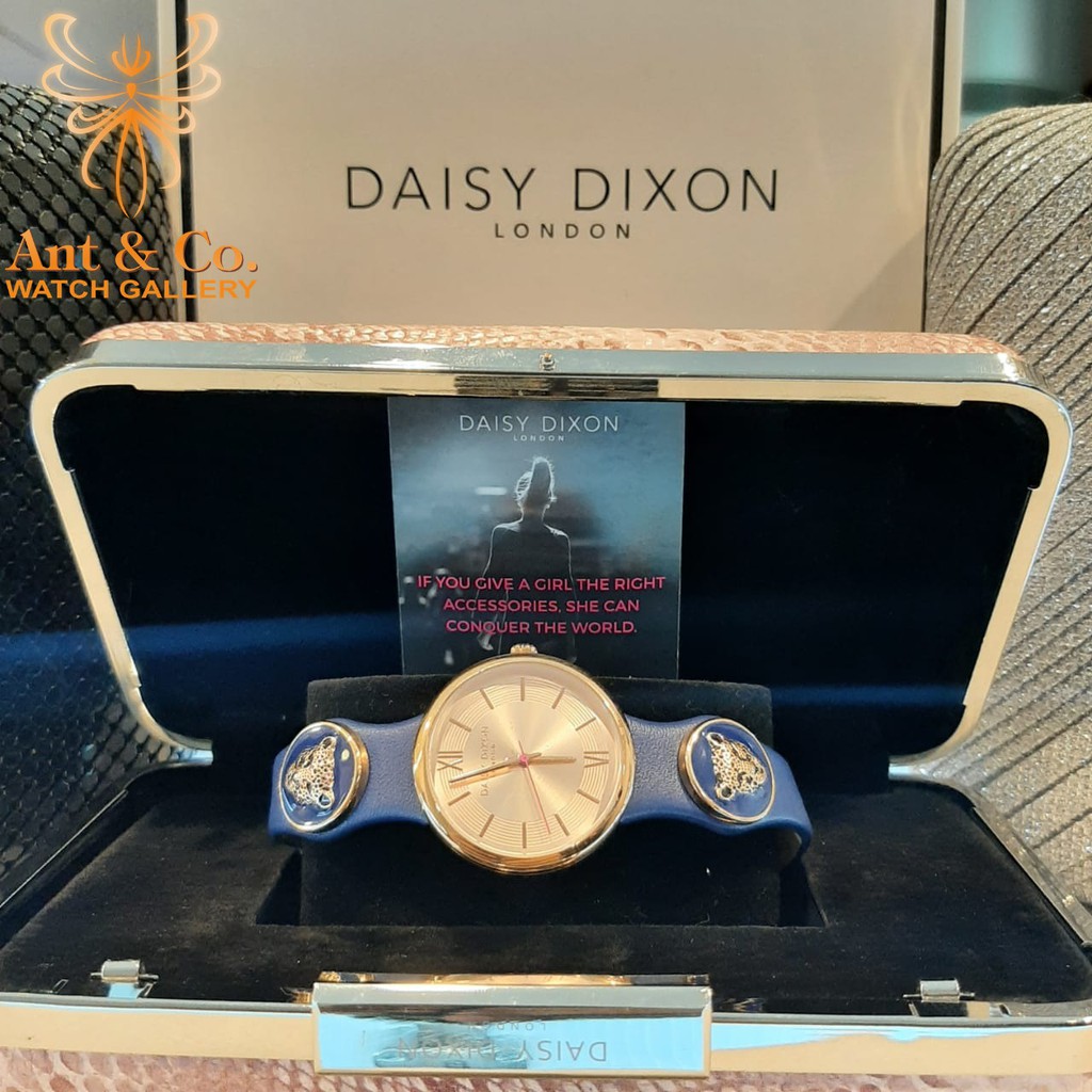 Jam Tangan Wanita Daisy Dixon DD144URG Free Clutch Mewah Harga Murah