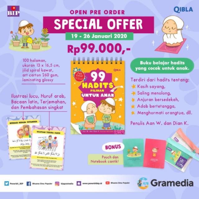 99 HADITS PILIHAN UNTUK ANAK