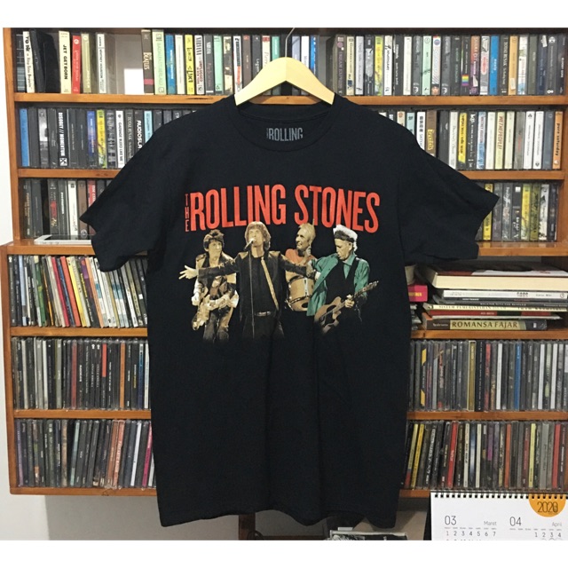 Kaos T shirt Original Band The Rolling Stones