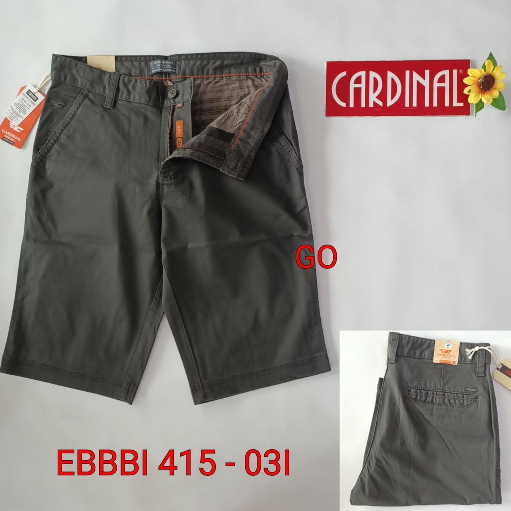 gof 40-46C CARDINAL CELANA CASUAL POCKET Pendek Celana Pria Dewasa Jumbo Original