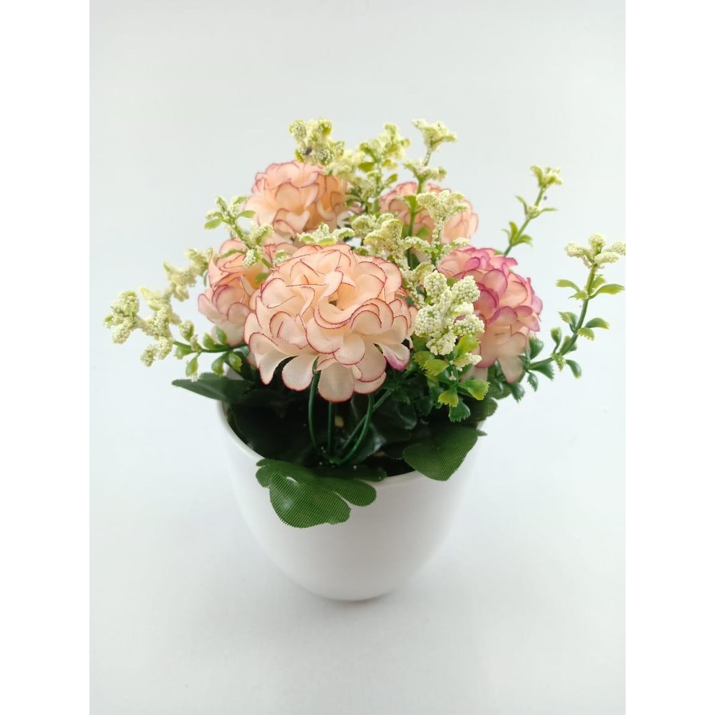 COD BUNGA PLASTIK BUNGA PAJANGAN IMITASI BUNGA ARTIFISIAL BUNGA DANDELION TANAMAN HIAS BR2219-PEACH