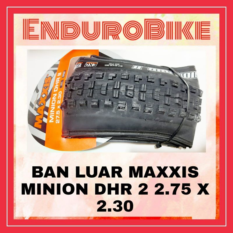 BAN LUAR SEPEDA TIRE MTB KEVLAR MAXXIS MINION DHR 2 2.75 × 2.30 275 230 ENDUROBIKE