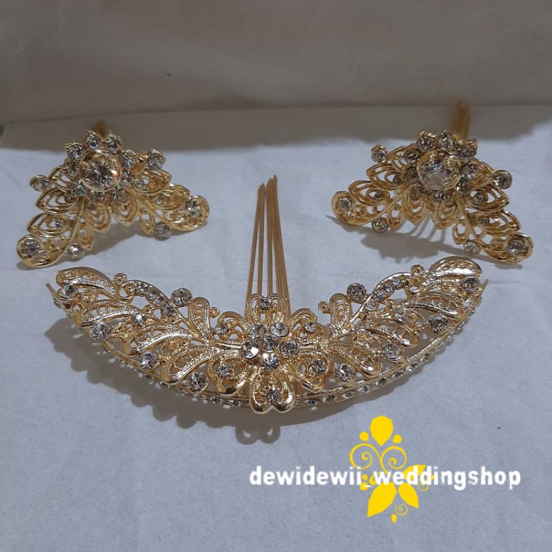 Centung + Sisir Kartika (Batu diamond, ModeL Tanam)