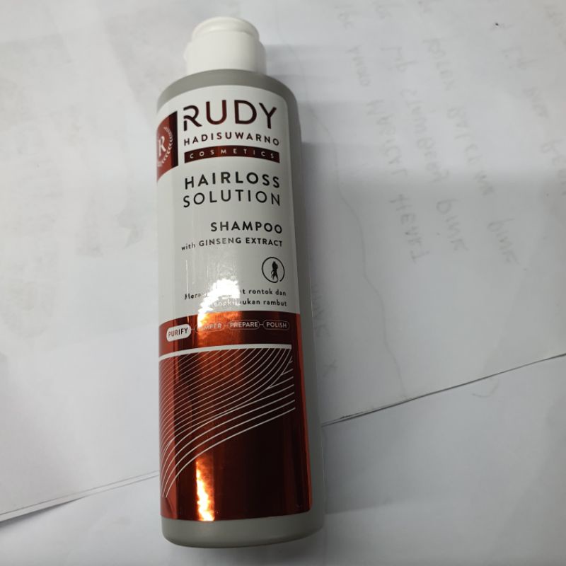 Shampoo Rudy hadisuwarno hair loss with Gingseng extract 200ml