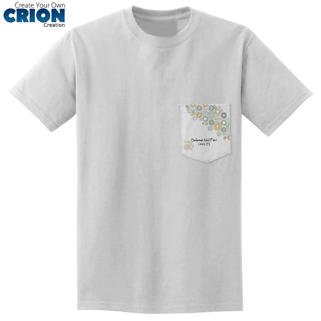 Crion Casual Tees Ramadhan Kareem Edition Pocket - Kaos Koko dengan Kantong