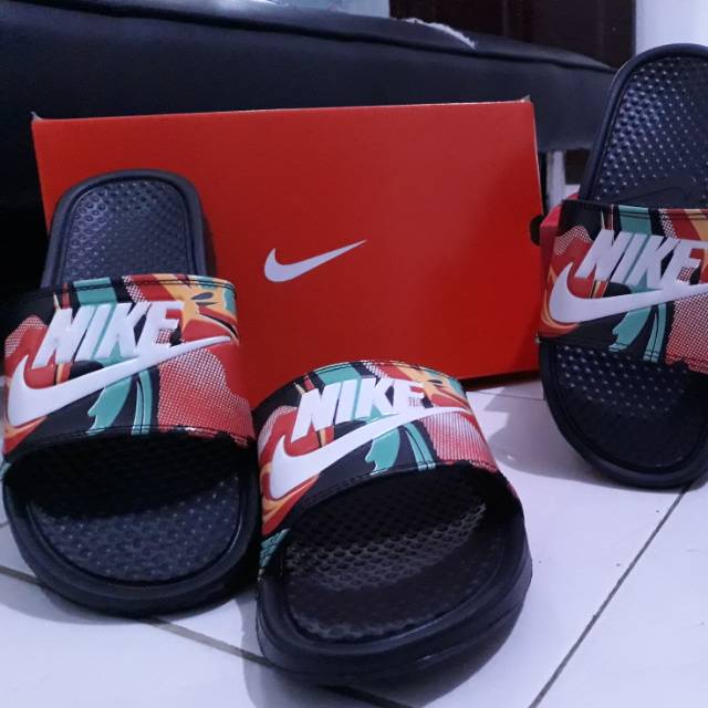 SENDAL NIKE BENNASI 100% MADE IN INDONESIA