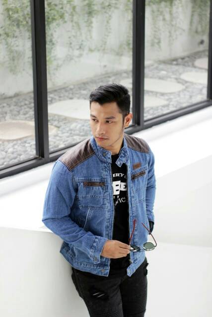 jaket jeans rocafela fj jaket pria