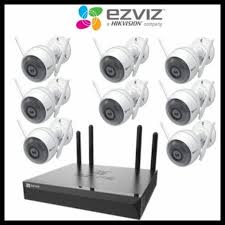 8 KAMERA - PAKET EZVIZ 4MP NVR 8ch / Ezviz C3W PRO 4mp / HDD 4 Tera