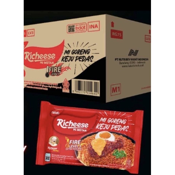 

READY Richeese mie instan 1 Carton