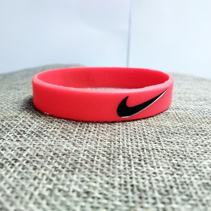 COD NIKE GELANG TANGAN PRIA - GELANG KARET NIKE SPORT ORIGINAL FASHION NIKE MERAH