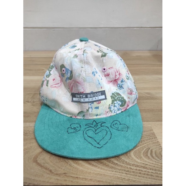 Preloved Topi Anak Smith Bridge New York Original Floral Size 2-5 Tahun