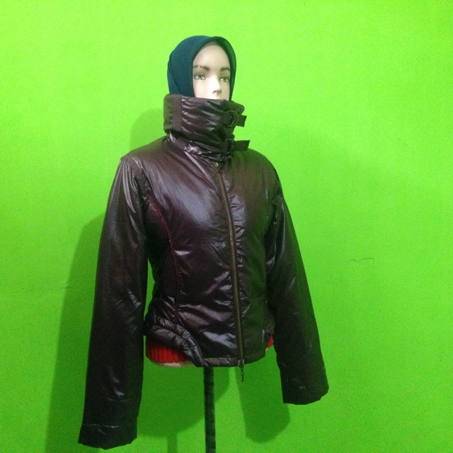 preloved jaket bomber bulu angsa armani jeans original size 88/S