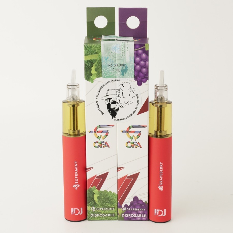 OFA DISPOSABLE POD Supermint &amp; Grapeberry 2PCS/1PACK By Ofa Ecig X IDJ