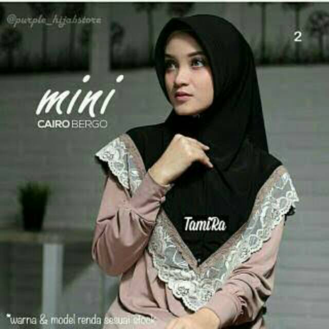 Bergo Cairo Mini by Tamira