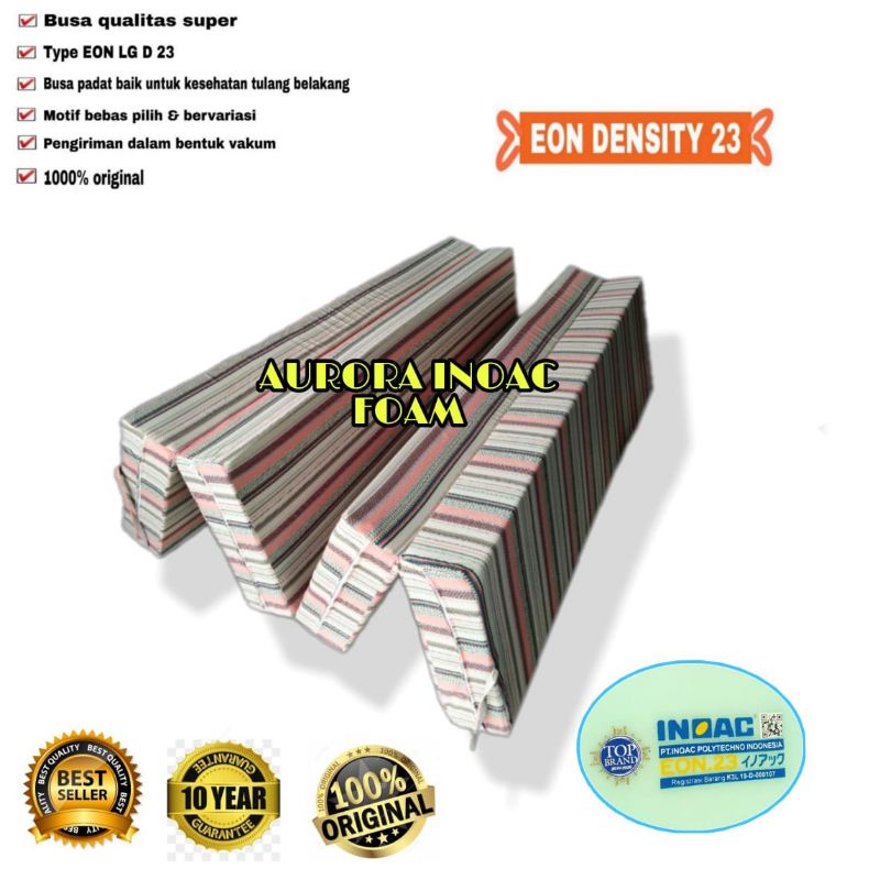 Kasur Lipat INOAC EON DENSITY 23 Ukuran NO 1 200x180x15 Original