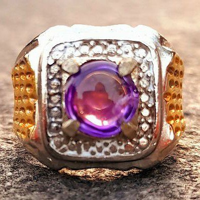 batu cincin kecubung Kalimantan