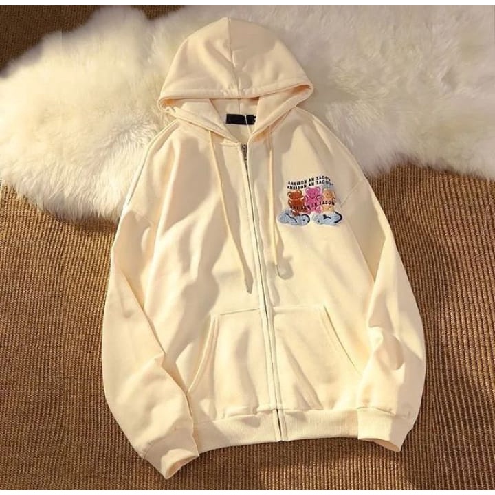 Sweater Wanita Grosir Berkualitas - Anelson zipper