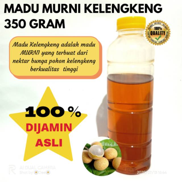 

MADU MURNI KELENGKENG 350 GRAM DIJAMIN ASLI TERBUKTI