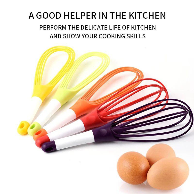 Kocokan Telur Hijau Kocokan Telur Merah Kocokan Telur Oren Kocokan Telur Biru - Egg Whisk