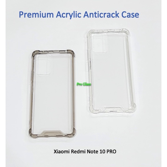 Xiaomi Redmi Note 10 / Note 10 PRO Anticrack / Anti Crack / ACRYLIC Case Silicone