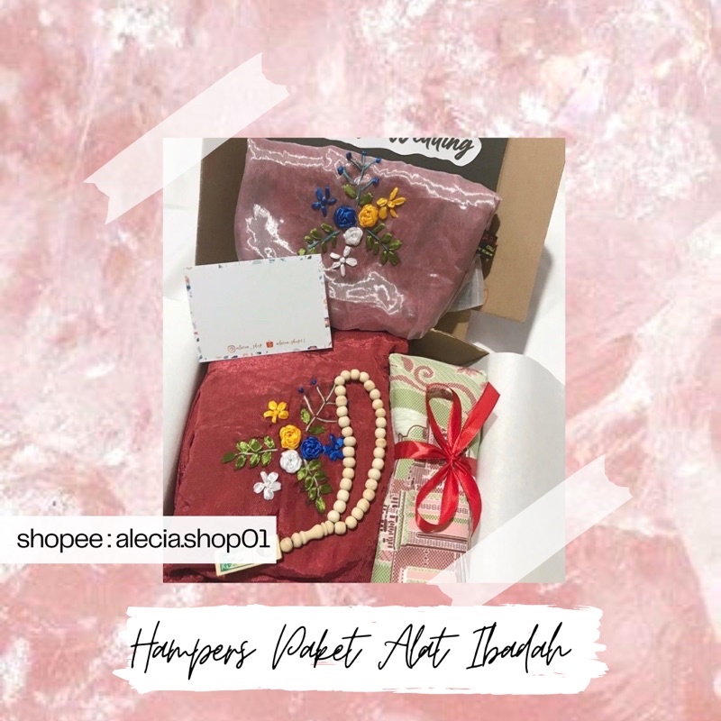 Gift Box / Hampers Mukena / Hampers Alat Ibadah / Gift Box Mukena / Hampers Lebaran