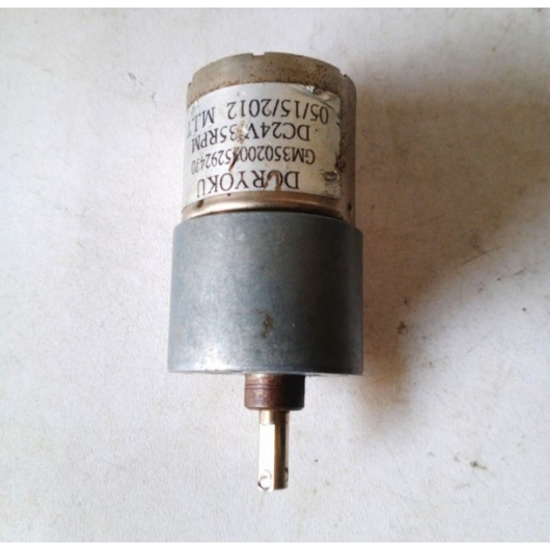 Dc Gearbox Motor 24V 35Rpm