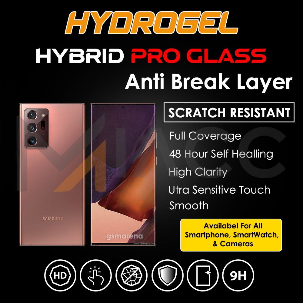 PREMIUM HYDROGEL SAMSUNG NOTE 20 ULTRA ANTI GORES FULL SCREEN