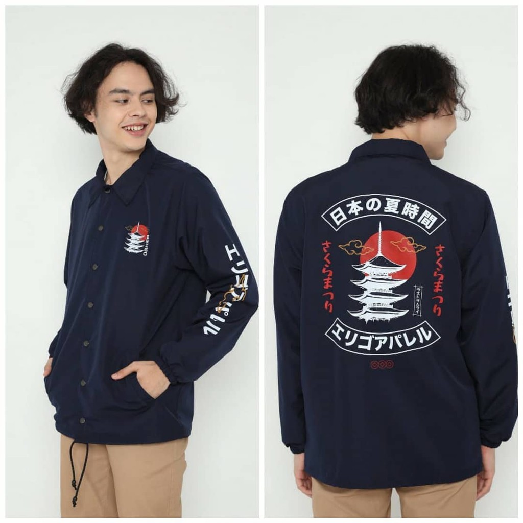 Jaket coach japan - jaket pria  - jaket parasut pria - erigo