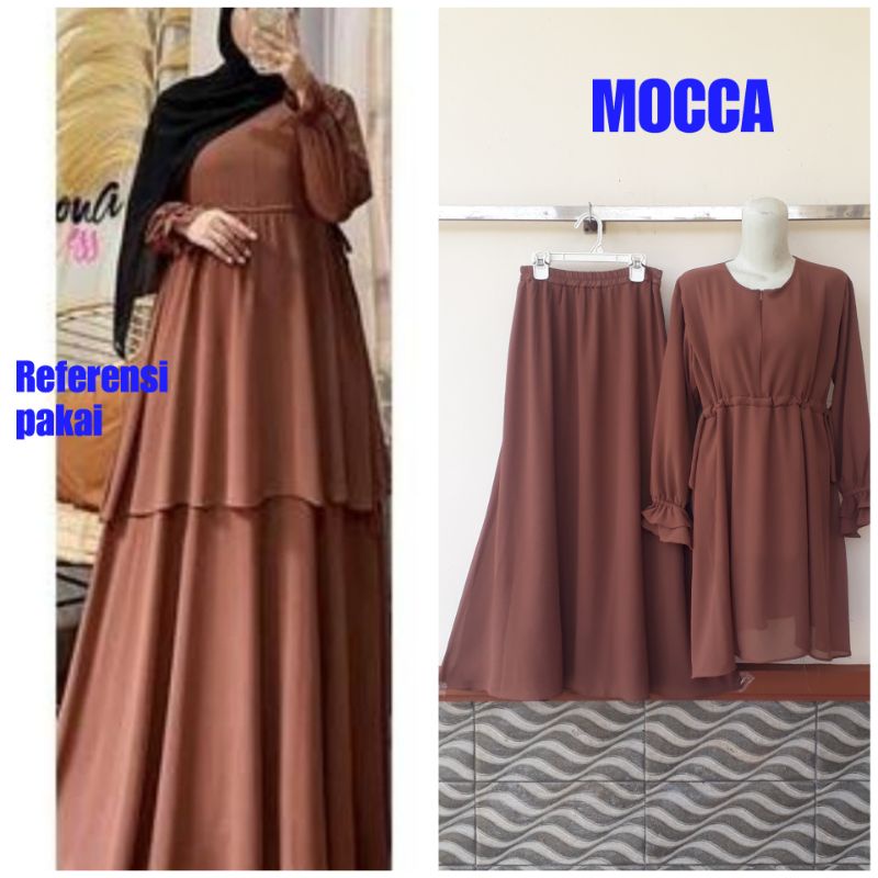 SETELAN WANITA TERBARU // VIONA SET // SETELAN ROK // SETELAN BUSUI // SET KONDANGAN // CERUTY BEBYDOLL POLOS // TALI SERUT KANAN KIRI // TALI PINGGANG BELAKANG // RIZQI COLLECTION