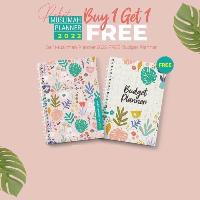 

[RESTOCK] Paket Muslimah Planner 2022