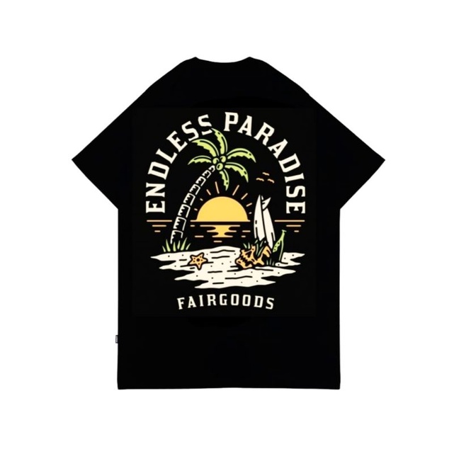 Fairgoods kaos_take a trip hitam termurah