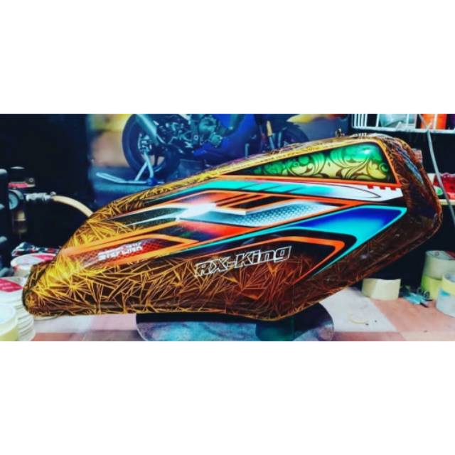 Decal Tangki Rx King Batik Indonesia Shopee Indonesia