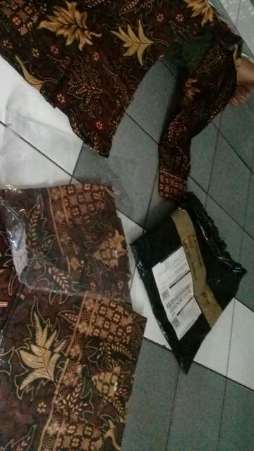 New Arrival Distro Batik Pria Bordir Sogan Hrb026 Batikaf Notoarto Batik Ipnu-ippnu Hem Pria Bel