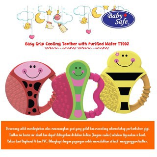 Babysafe baby safe Easy Grip Cooling Teether TT001 TT002 TT003 TT004 TT005  MAINAN GIGITAN
