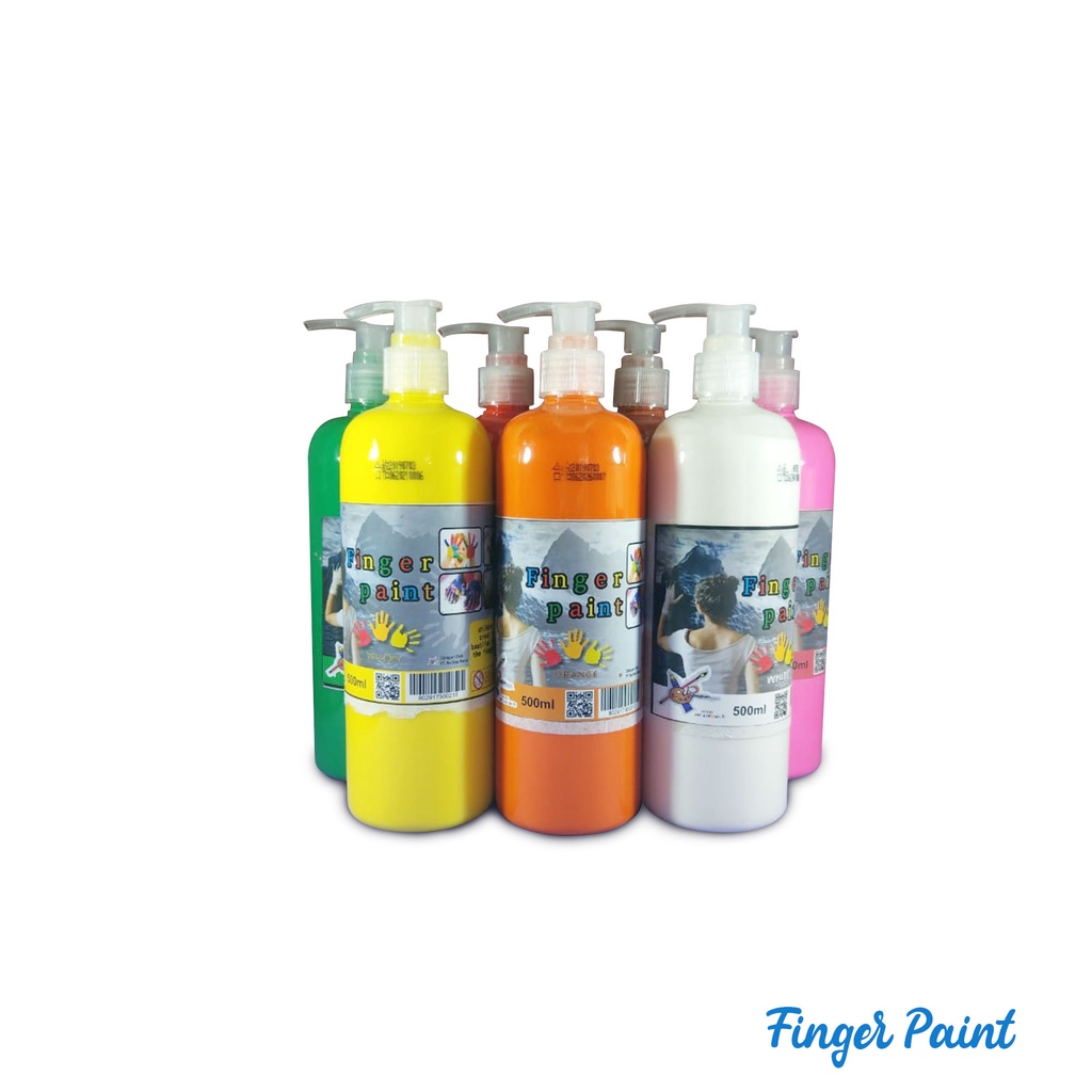 

XP FINGER PAINT 500 ML CAT UNTUK MELUKIS DENGAN JARI