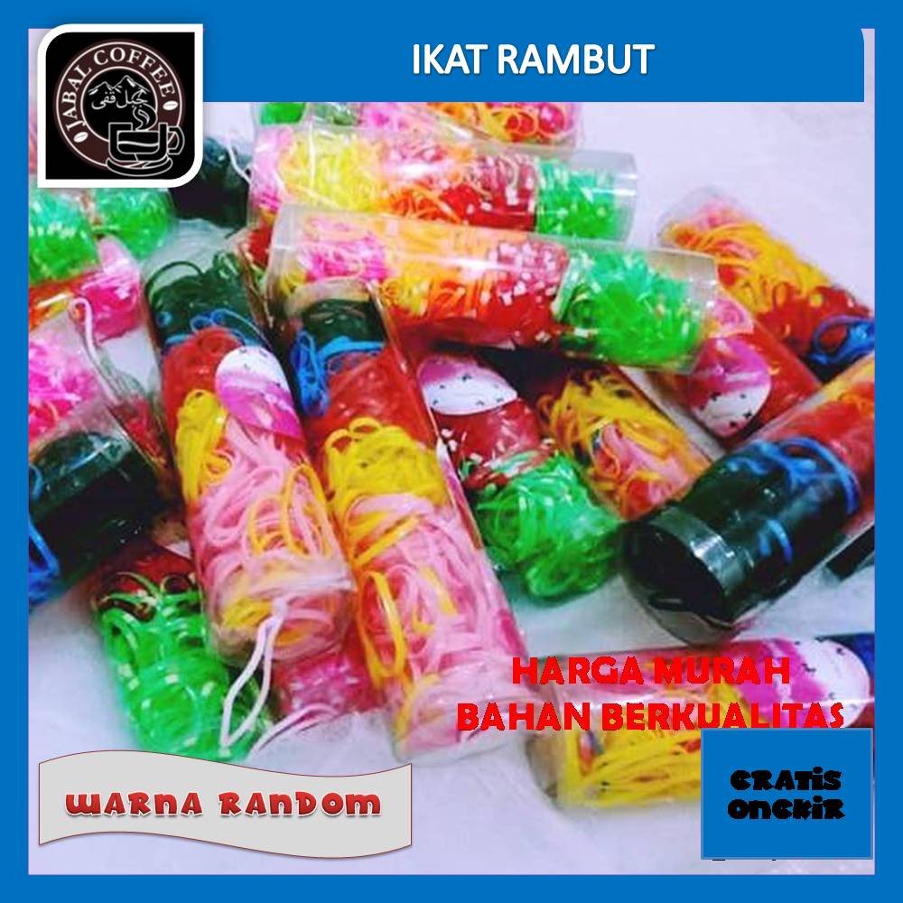 Ikat Rambut Jepang Warna Warni / Karet Ikat Rambut Jepang Elastis 02