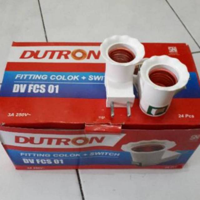 Fitting Lampu Tidur Dutron DV FCS 01