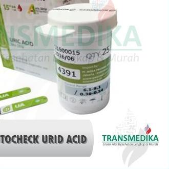 ❅ Autocheck Urid Acid / Autocheck Asam Urat / Autocheck UA / Refill 25 strip / Refill Asam Urat ●