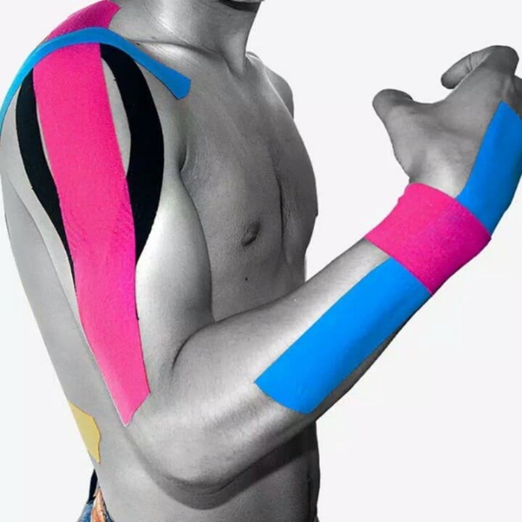 WRISTTAPE / KINESIO TAPE/KINESIOLOGY/PEREKAT ELASTIS/TAPE OLAH RAGA PRIA &amp; WANITA