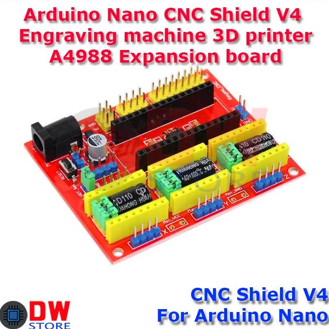 Arduino Nano CNC Shield V4 engraving machine 3D printer A4988 dw-s22 Ayo Order