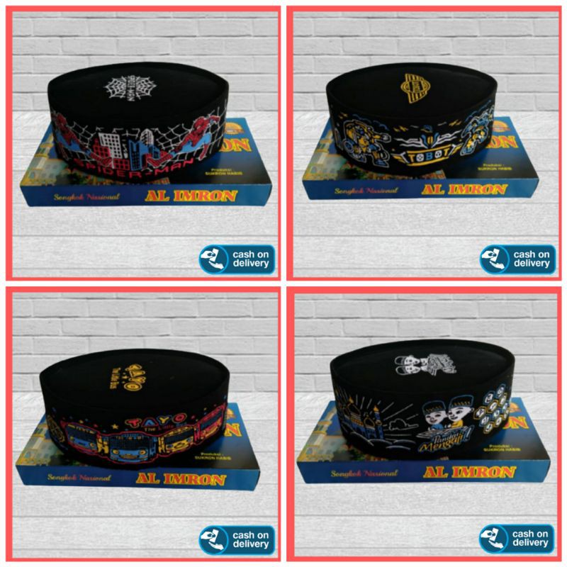 PECI ANAK HITAM KARAKTER NU LAKI LAKI