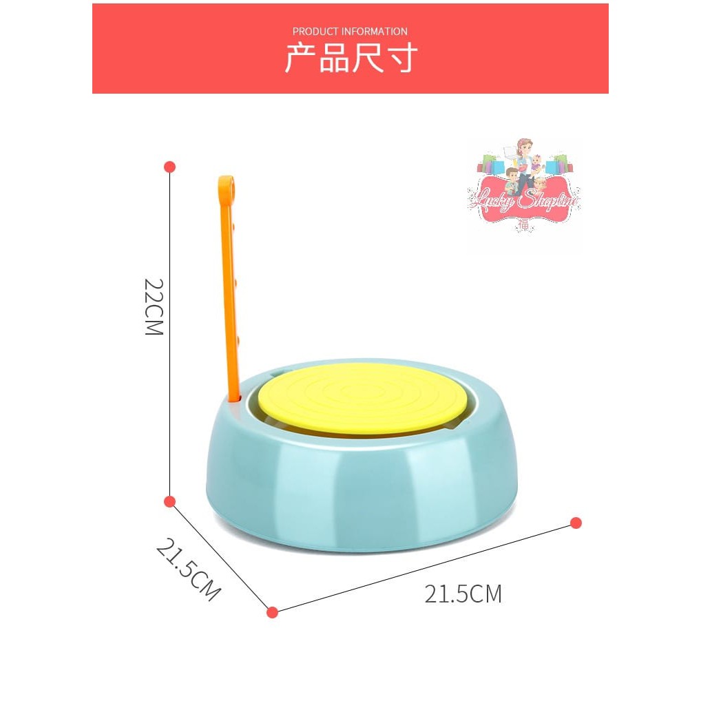 [BIG SALE] Pottery wheel - diy toys - activity games - tanah liat