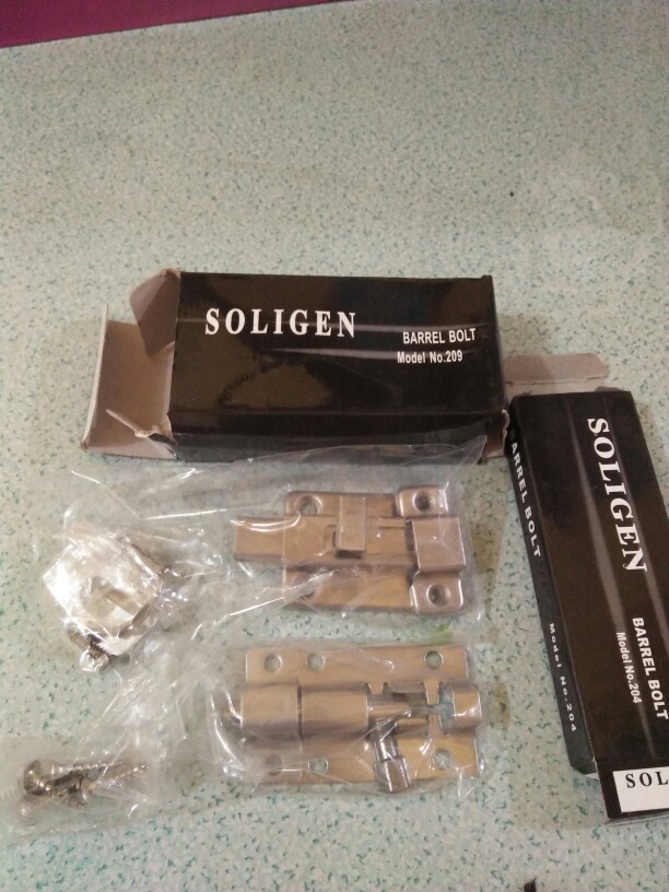 Grendel Slot Pintu Kamar Mandi 2 Inch 5 Cm Stainless Tebal Soligen