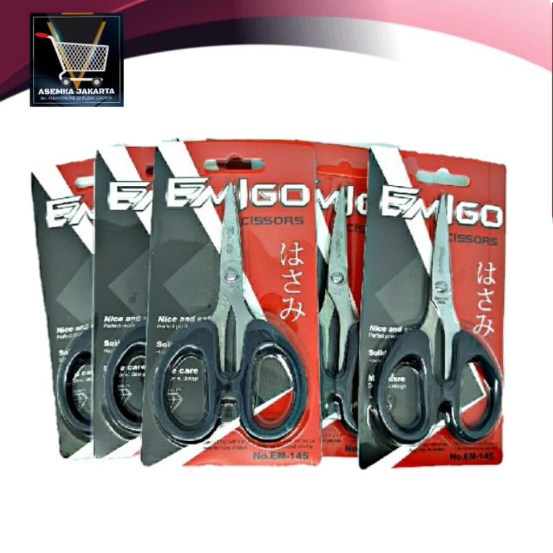 

Adn [AJ] Gunting kertas Emigo (6pcs) BESAR sedang kecil