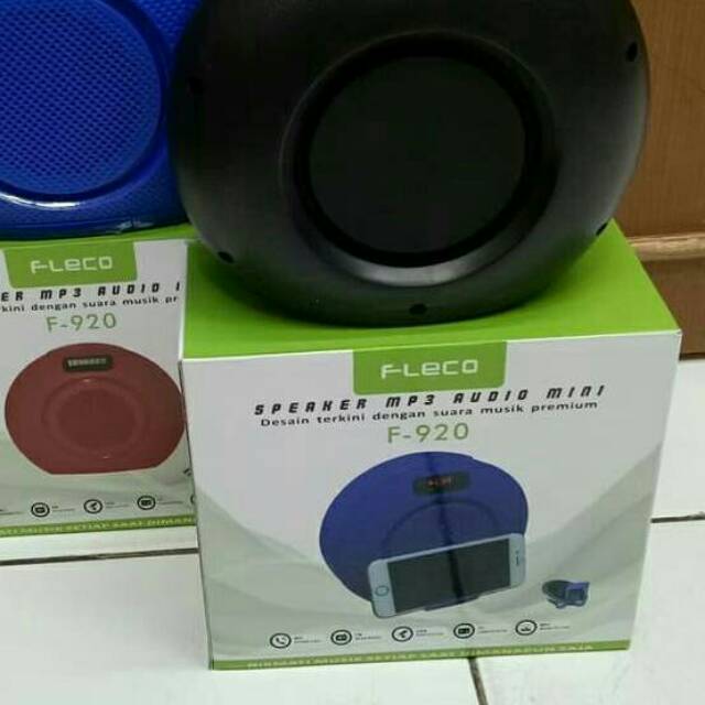 SPEAKER BLUETOOTH FLECO F 920 SUPER BAS/SALON AKTIF RADIO PORTABLE MP3 USB MULTIMEDIA WIRELESS F-920